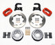 Wilwood Forged Dynalite P/S Rear Kit Red Small Ford 2.66in Offset - My Store