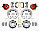 Wilwood Combination Parking Brake Rear Kit 11.75in Drilled Red 2011 Fiesta Rear - Mammoth Racing -