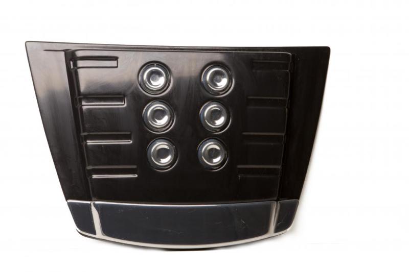 AVS Universal Hood Scoop - Smoke - Mammoth Racing -