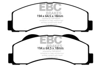 EBC 15+ Ford Expedition 3.5 Twin Turbo 2WD Yellowstuff Front Brake Pads - My Store