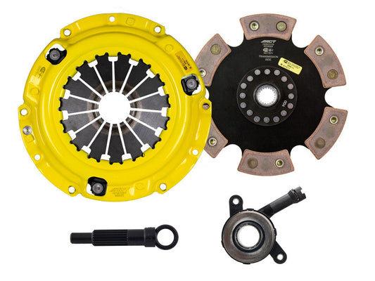 ACT 08-17 Mitsubishi Lancer GT / GTS HD/Race Rigid 6 Pad Clutch Kit - My Store