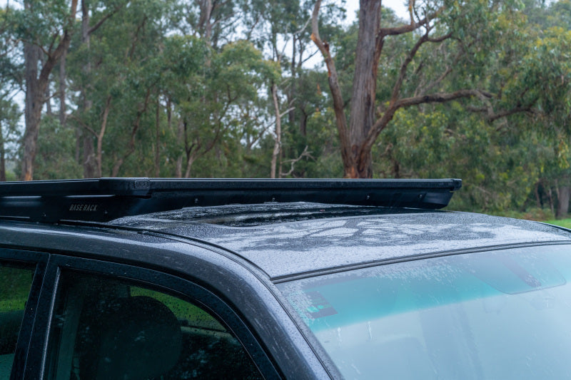 ARB Roof Rack Base with Mount Kit - Flat Rack with Wind Deflector - Mammoth Racing -