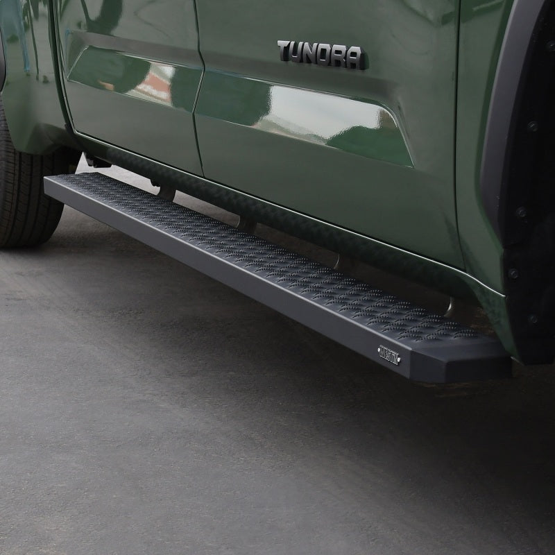 Westin Grate Steps Running Boards 90 in - Textured Black - Mammoth Racing -