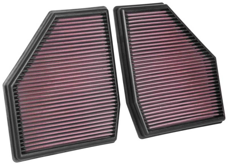 K&N 18-19 BMW M5 V8 4.4l F/I Turbo Replacement Air Filter (Two Per Box) - Mammoth Racing -