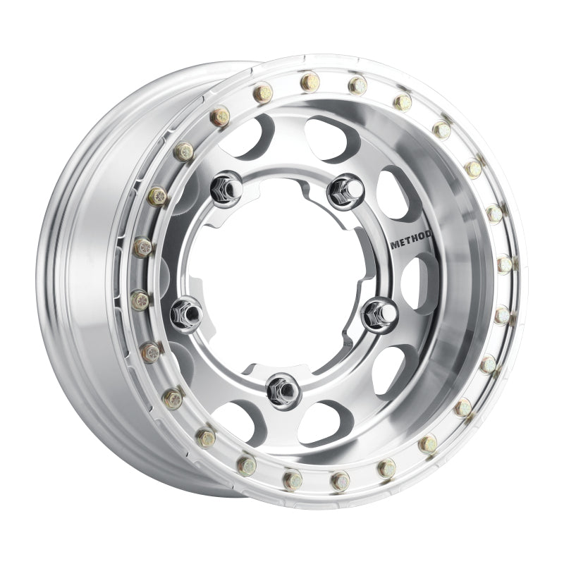 Method Mr103 Buggy Beadlock 17x6.5 -38mm Offset 5x205 160mm CB Raw Machined w/BH-H24125 Wheel - Mammoth Racing -