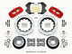 Wilwood Aero6 Front Hub Kit 15.00 Drilled-Red WWE ProSpindle - My Store
