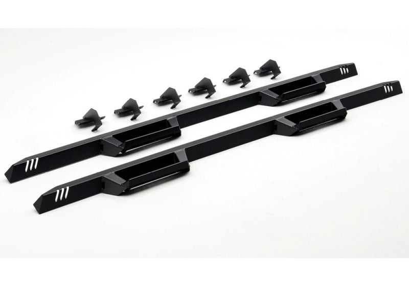 N-Fab EPYX 07-18 Chevy/GMC 1500 / 08-10 Chevy/GMC 2500/3500 Crew Cab - Cab Length - Tex. Black - Mammoth Racing -
