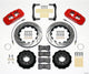 Wilwood Aero4 Rear Kit 14.25in Drilled Red 2014-Up Corvette C7 w/Lines - My Store