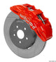 Wilwood Sx6r Front Brake Kit 15in Lug Drive Red Rotor w/ Lines 16-19 Chevrolet Camaro - My Store