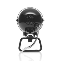 KC HiLiTES Rally 400 4in. Round Halogen Light 55w Spread Beam (Pair Pack System) - Black - Mammoth Racing -