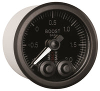 Autometer Stack 52mm -1 to +2 Bar (Incl T-Fitting) Pro-Control Boost Pressure Gauge - Black - My Store