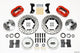 Wilwood Forged Dynalite Front Kit 11.00in Drilled-Red WWE ProSpindle - My Store