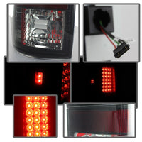 Spyder Ford F150 side 97-03/F250 Super Duty 99-07 LED Tail Lights Blk Smke ALT-YD-FF15097-LED-BSM - Mammoth Racing -