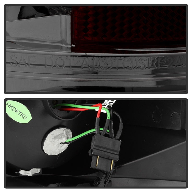Spyder Toyota Tundra 07-13 LED Tail lights Smoke ALT-YD-TTU07-LED-SM - Mammoth Racing -