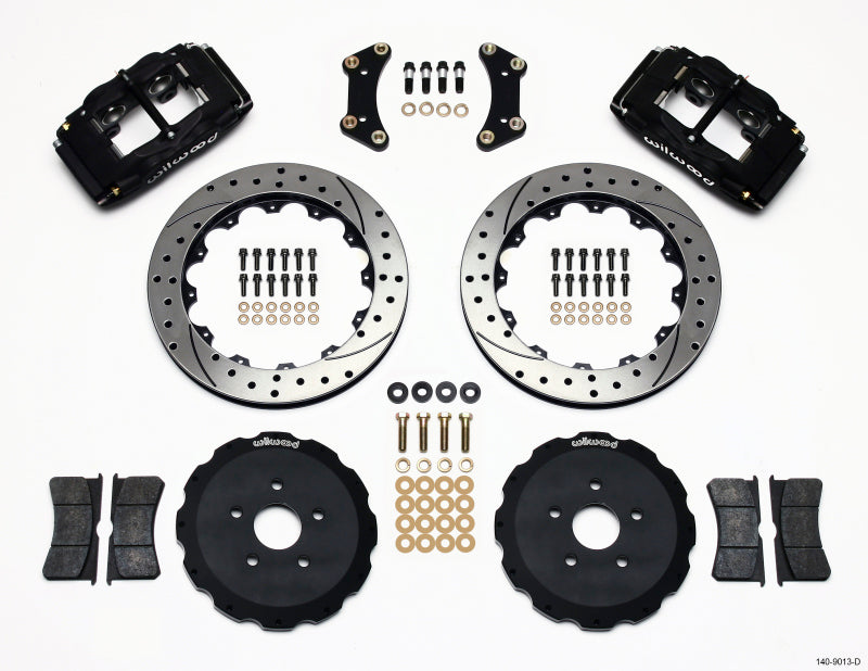 Wilwood Fsli4 Front Hat Kit 13.00in Drilled 2004-05 Scion tC - My Store