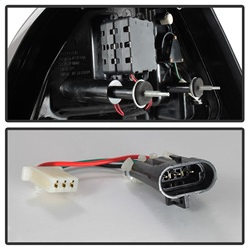 Spyder Pontiac Grand Prix 04-08 Light Bar LED Tail Light Black ALT-YD-PGP04-LED-BK - Mammoth Racing -