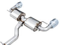 AWE Subaru BRZ/ Toyota GR86/ Toyota 86 Touring Edition Cat-Back Exhaust- Chrome Silver Tips - Mammoth Racing -