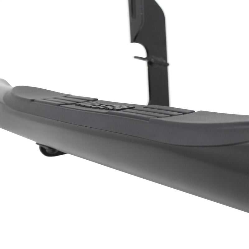 Westin 2014-2018 Chevy Silverado 1500 Dbl Cab (Rocker Mount) E-Series 3 Nerf Step Bars - Black - Mammoth Racing -