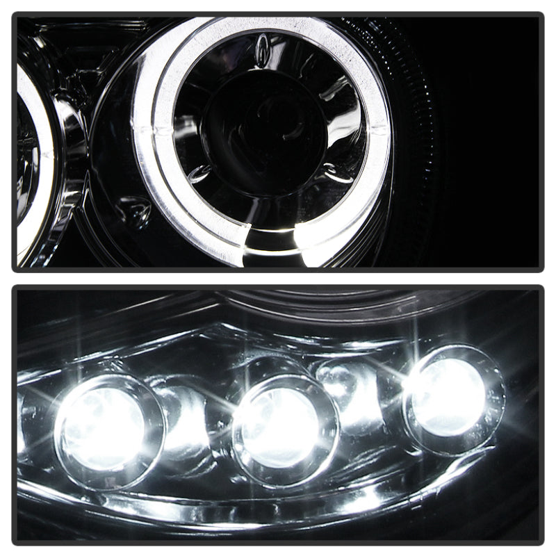 Spyder Chrysler 300C 05-10 Projector Headlights LED Halo LED Chrm (Not Included) PRO-YD-C300C-HL-C - Mammoth Racing -