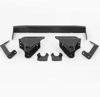 Fabtech 99-00 Ford F250/350 4WD 3.5in Front Spring Hanger Kit - Black - Mammoth Racing -