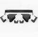 Fabtech 99-00 Ford F250/350 4WD 3.5in Front Spring Hanger Kit - Black - Mammoth Racing -