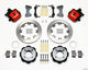 Wilwood Combination Parking Brake Rear Kit 11.75in Red 2011 Fiesta Rear - Mammoth Racing -