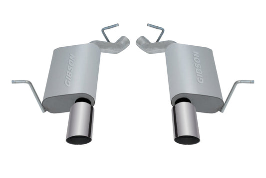 Gibson 11-18 Jeep Grand Cherokee Laredo 3.6l 2.25in Axle-Back Dual Exhaust - Aluminized - My Store