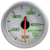 Autometer Airdrive 2-1/6in Oil Temp Gauge 100-300 Degrees F - Silver - My Store