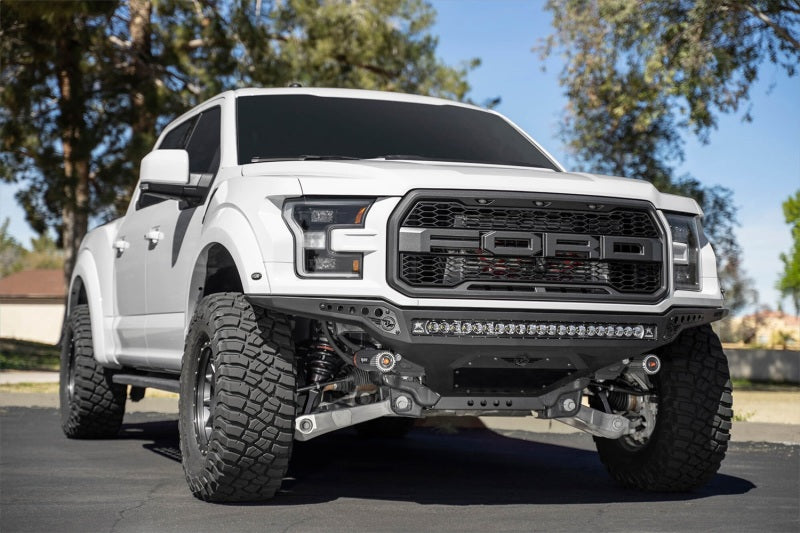 Addictive Desert Designs 17-20 Ford F-150 Raptor Rock Fighter Frame Cut Front Bumper - My Store