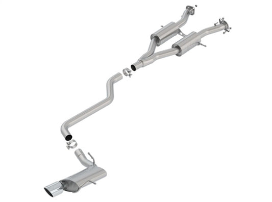 Borla 14-18 Jeep Grand Cherokee 3.6L A/T 4DR S-Type 2.5in Catback Exhaust w/Polished Tip - My Store