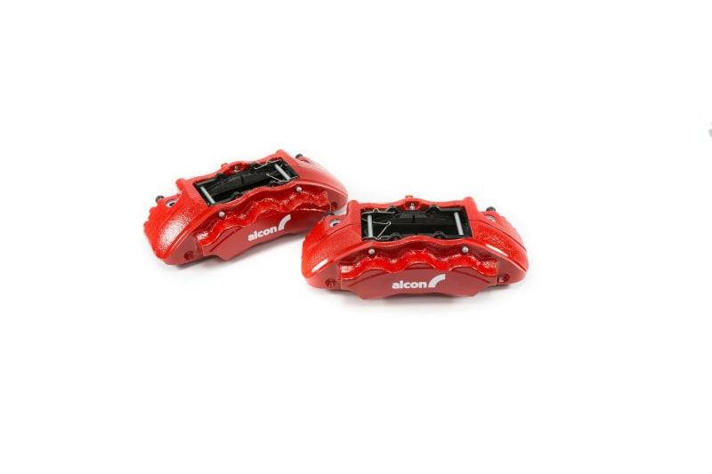Alcon 2019+ Ford Ranger/2020+ Bronco 2.3L 350x34mm Rotors 6-Piston Red Calipers Front Brake Kit - My Store