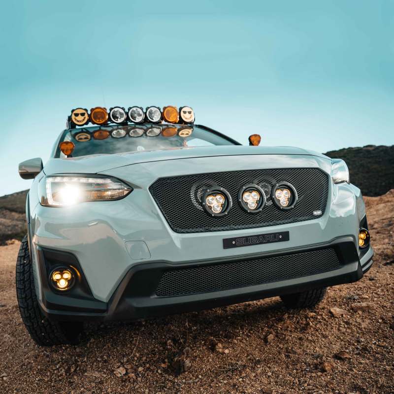 KC HiLiTES Flex ERA 3 Dual Mode SAE Fog Lights - 2-Light Master Kit for Subaru Crosstrek/Forester - Mammoth Racing -