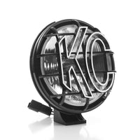 KC HiLiTES Apollo Pro 6in. Halogen Light 100w Spread Beam (Pair Pack System) - Black - Mammoth Racing -