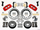 Wilwood Aero6 Front Hub Kit 14.00 Drilled Red 67-69 Camaro 64-72 Nova Chevelle - Mammoth Racing -