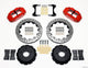 Wilwood Narrow Superlite 4R Rear Kit 12.88in Drilled Red 65-82 Corvette C2/c3 - Mammoth Racing -