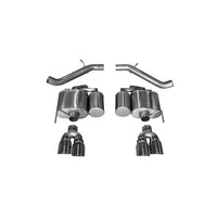 Corsa 16-18 Cadillac ATS-V 3.6T 4in Black Sport Axle-Back Exhaust - Mammoth Racing -