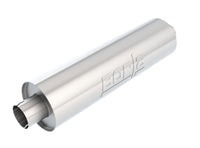 Borla Heavy Duty (Truck) Muffler - 3in Center-Center 24in x 6.75in Round (Notched) - My Store