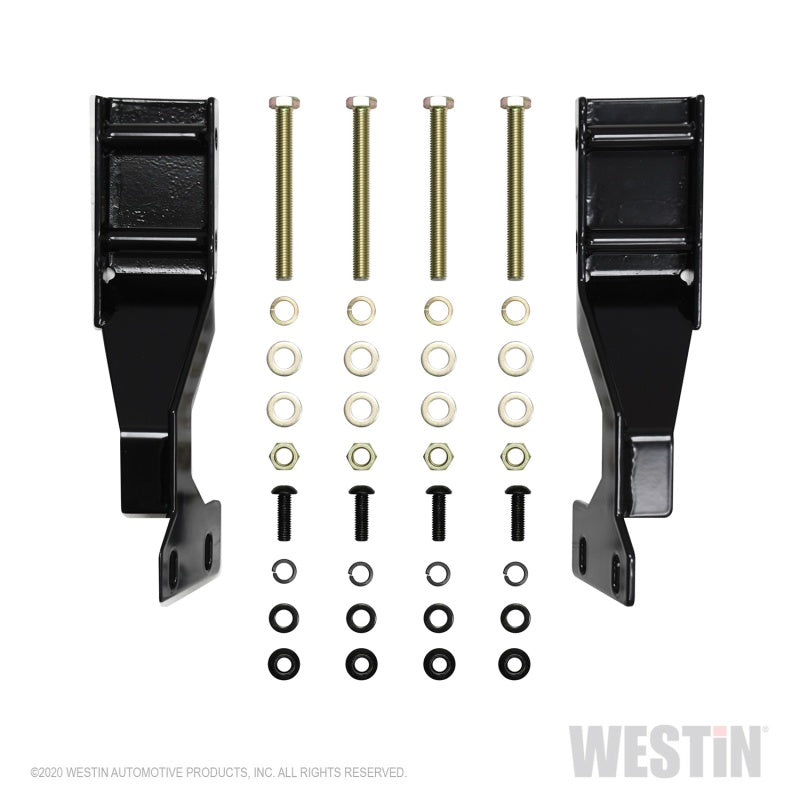 Westin 2020 Chevy Silverado 2500/3500 E-Series Bull Bar - Black - Mammoth Racing -