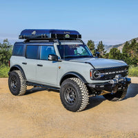 Westin 21-23 Ford Bronco 4dr (Excl. Bronco Sport) Rock Slider - Textured Black - Mammoth Racing -