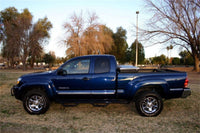 N-Fab Nerf Step 05-15 Toyota Tacoma Access Cab 6ft Bed - Gloss Black - W2W - SRW - 2in - Mammoth Racing -