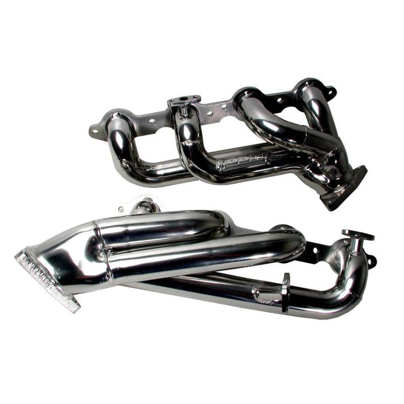 BBK 99-04 GM Truck SUV 4.8 5.3 Shorty Tuned Length Exhaust Headers - 1-3/4 Titanium Ceramic - Mammoth Racing -