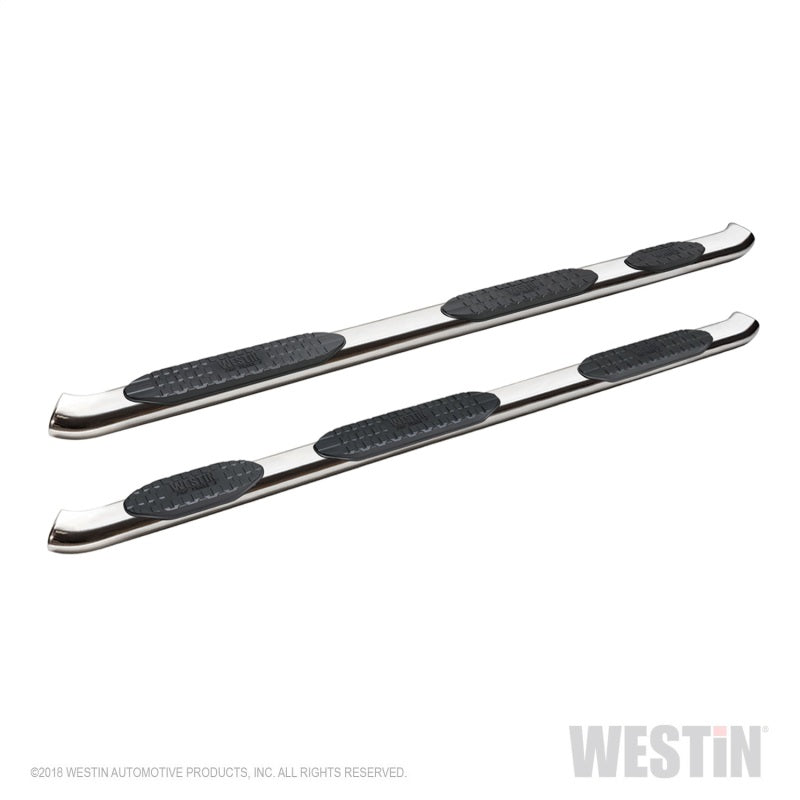 Westin 2019 Ram 1500 Crew Cab PRO TRAXX 5 W2W Oval Nerf Step Bars - Stainless Steel - Mammoth Racing -