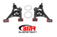 BMR 79-93 Mustang Fox Lower Control A-Arm Front w/ Spring Pocket/Tall Ball Joint - Black Hammertone - Mammoth Racing -