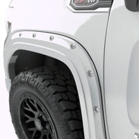 EGR 19-23 Gmc Sierra 1500 Summit Traditional Bolt-On Look Fender Flares White Set Of 4 - Mammoth Racing -