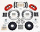 Wilwood Narrow Superlite 6R Front Hub Kit 12.88in Red 70-78 Camaro (*Line Kit Needed*) - Mammoth Racing -