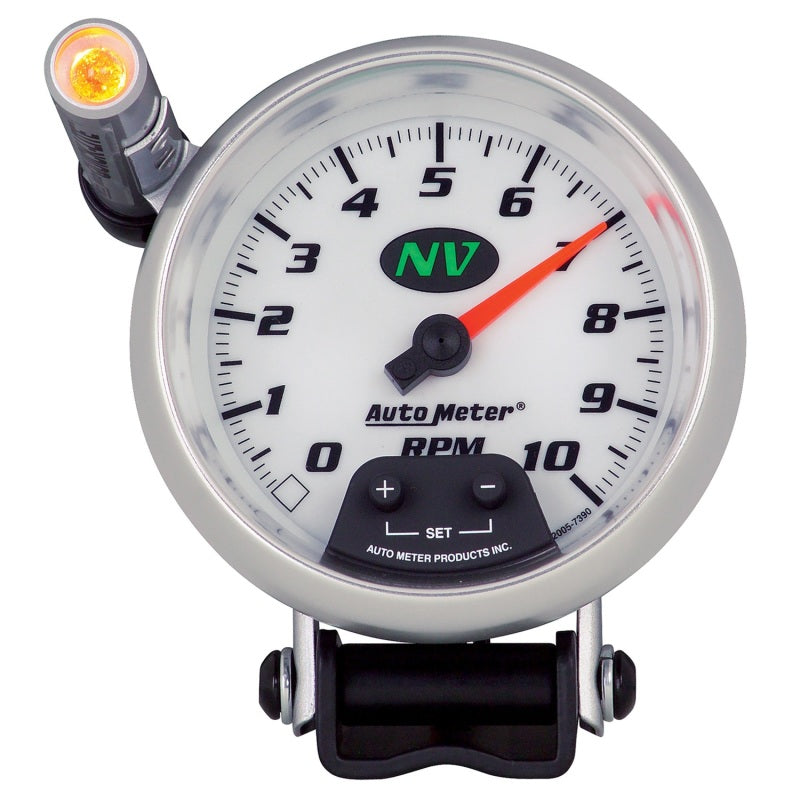 Autometer Quick Lite 3 3/4in 10k RPM Pedestal Tachometer w/ ext. - My Store