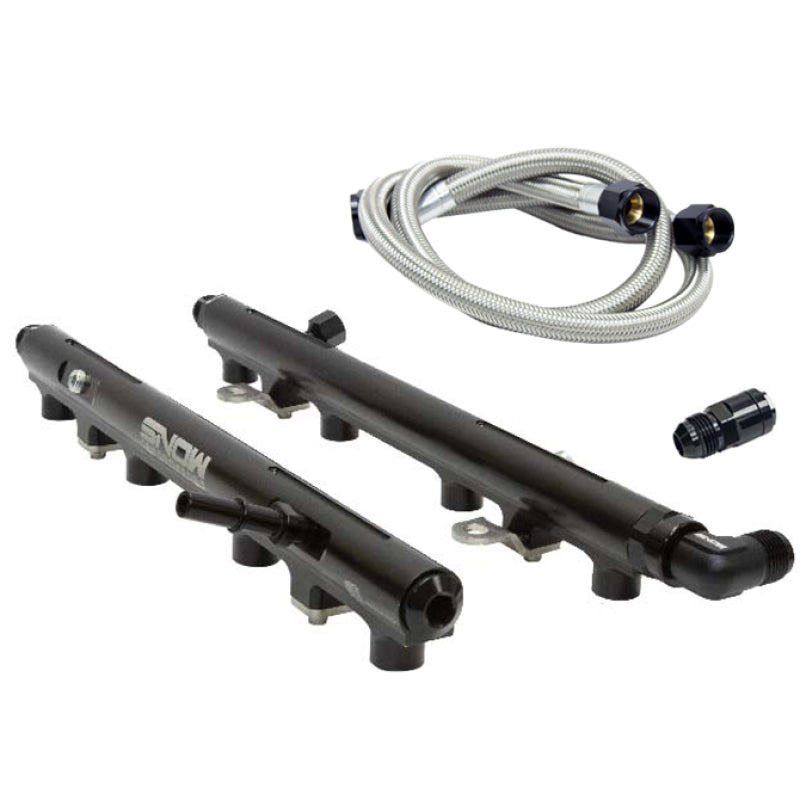 Snow 2018+ Ford Coyote Factory Hookup Fuel Rail Kit (Pair) - My Store