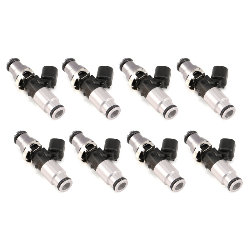 Injector Dynamics 1340cc Injector - 60mm Length - 14mm Grey Top - Blue Bottom Adaptor (Set of 8) - Mammoth Racing -