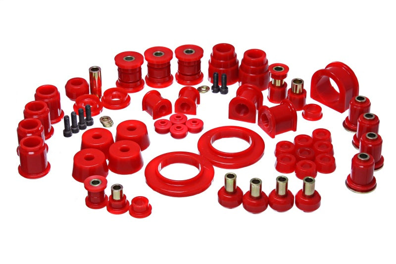 Energy Suspension 00-02 Toyota 4Runner 4WD Red Hyper-Flex Master Bushing Set - Mammoth Racing -