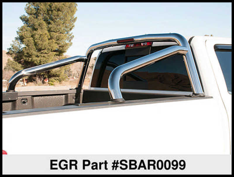 EGR 14-19 Chevrolet Silverado 1500 Stainless Steel S-Series Sports Bar - Mammoth Racing -